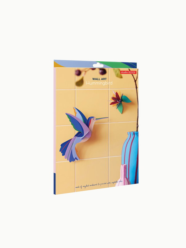 Wanddeko Papier 'Flattern &amp; Blühen'