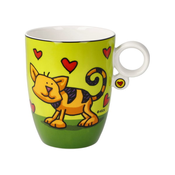 Goebel Caneca 'Love Cat'