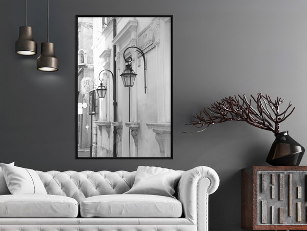 Poster 'Old Town's Charm'