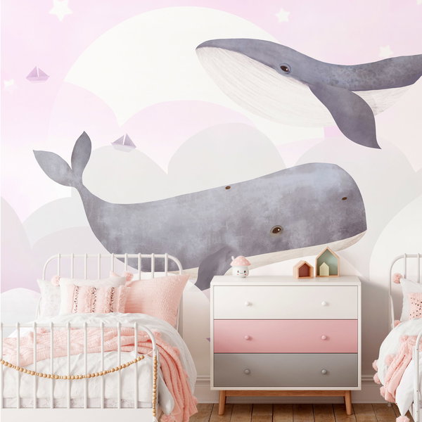 Papel de parede 'Dream Of Whales - Second Variant'