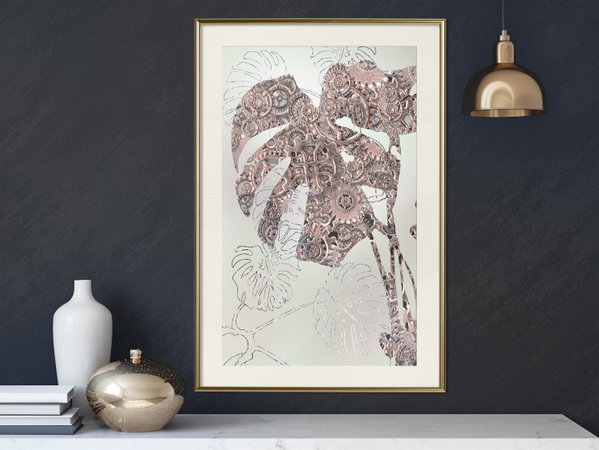 Poster 'Ornamented Monstera'