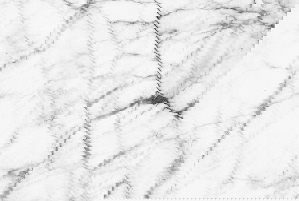 Carta da parati 'Marble White' 400x270cm