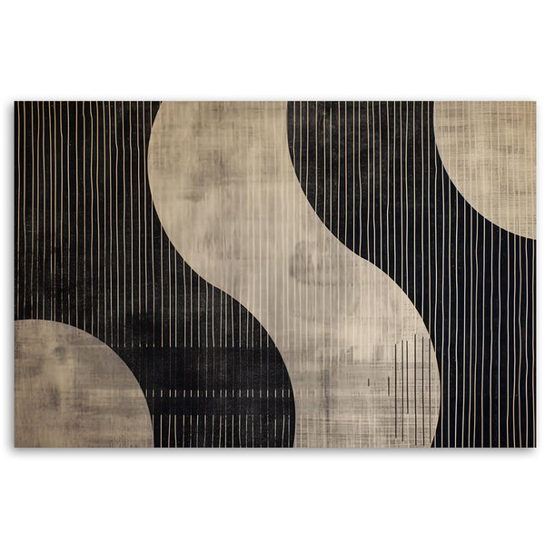 Kunstdruck auf Leinwand 'Modern Rhythm'