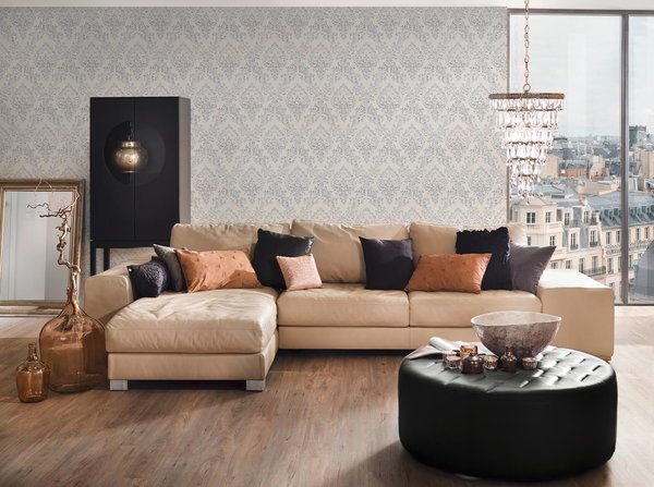 Tapete 'Metallic Silk Five' 53x1005cm
