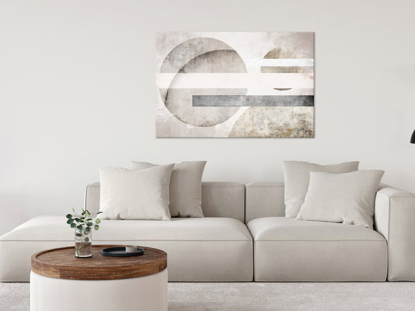 Kunstdruck auf Leinwand 'Planets Wide'