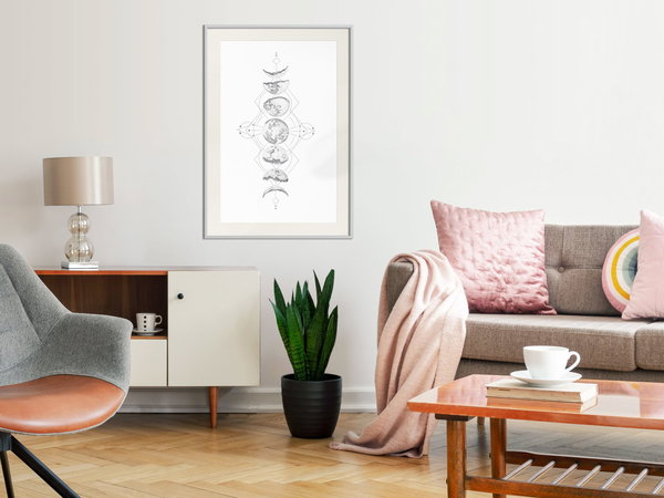 Poster 'Silver Globe'