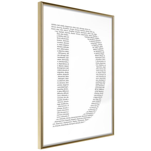Poster 'Capital D'