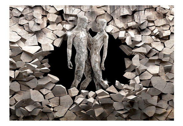 Behang 'Love Made of Stone'