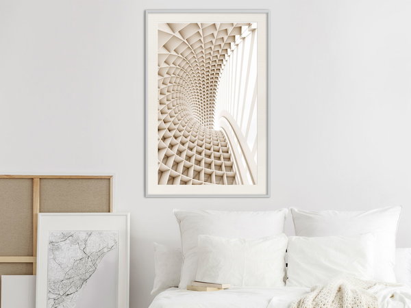 Poster 'Curved Library'