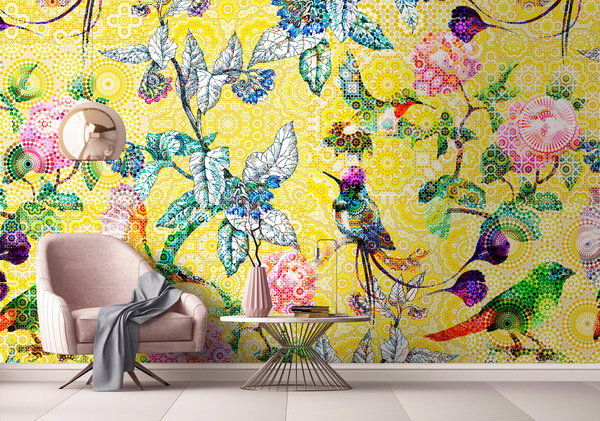 Tapete 'Exotic Mosaic 1' 400x270cm