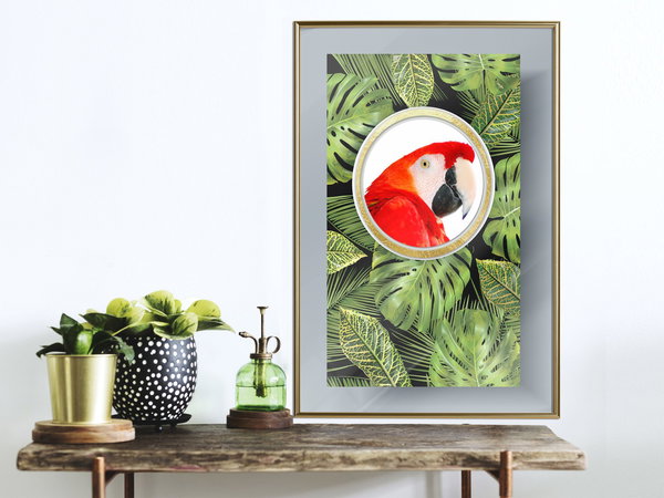 Poster 'Parrot In The Jungle'