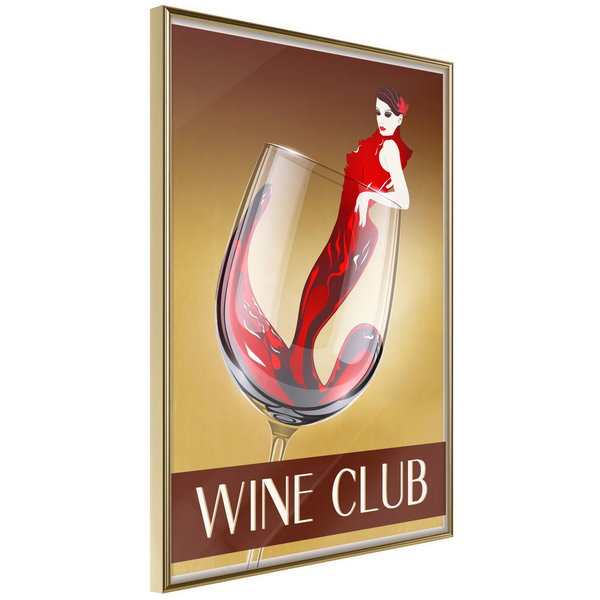 Poster 'Woman is Like a Wine'