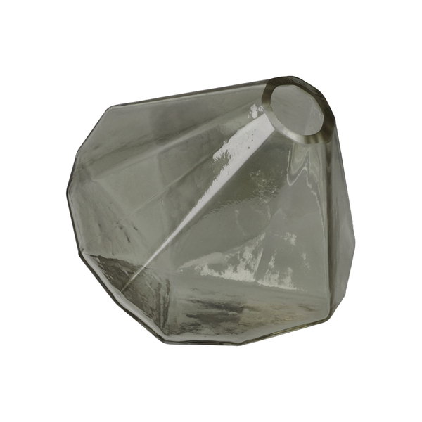 Glas Vase 'Oblique Prism' von Goebel 12,5x12x14,5cm