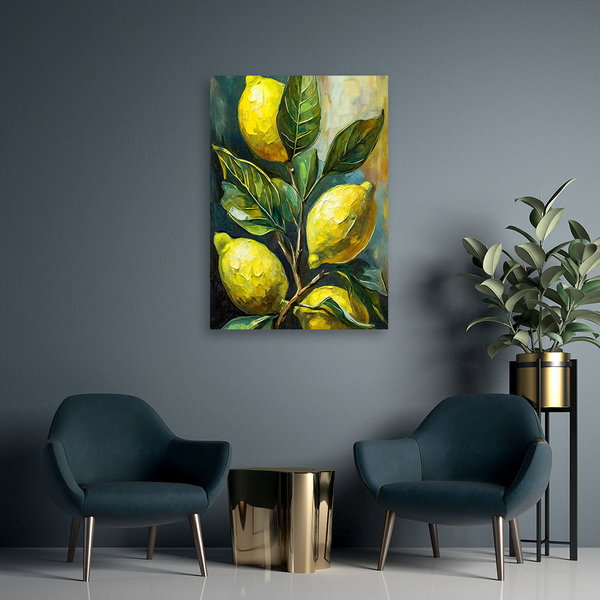 Kunstdruck auf Leinwand 'Lemon Grove Harmony 3'