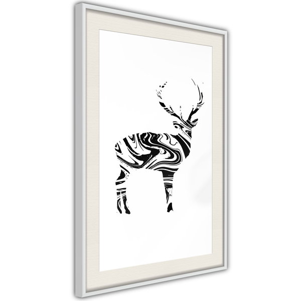 Poster 'Marble Stag'