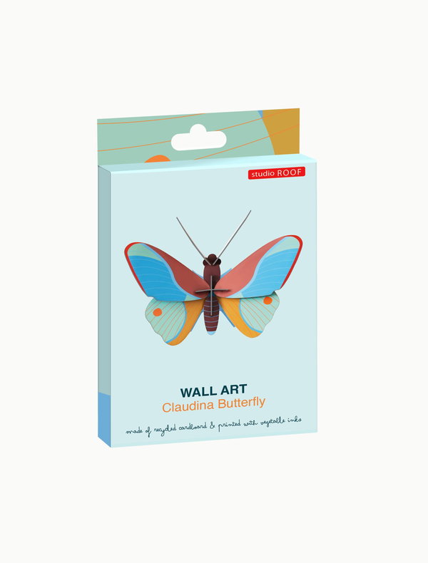 Wanddeko Papier 'Leuchtender Flügel'