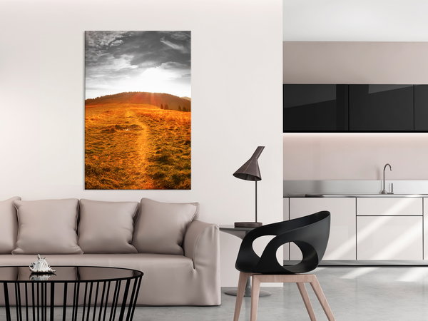 Kunstdruck auf Leinwand 'Idyll Vertical'