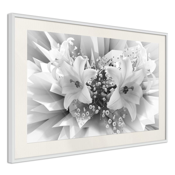 Poster 'Crystal Lillies'