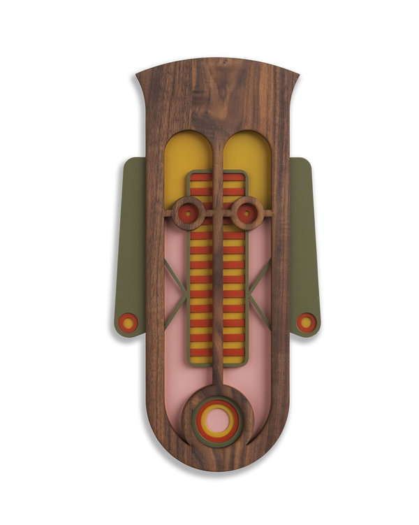 Maschera da parete 'Modern African Mask #40'
