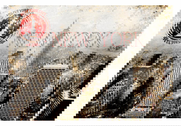 Papel de parede 'Vintage Big Apple'