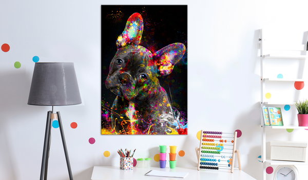 Kunstdruck auf Leinwand 'Marufi Vertical'