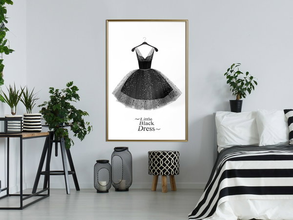 Poster 'Little Black Dress'