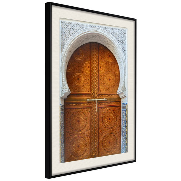 Poster 'Closed Passage (Brown)'