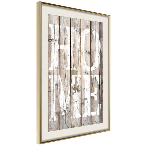 Poster 'Vintage: Home'