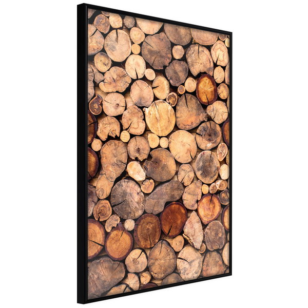 Poster 'Log Pile'
