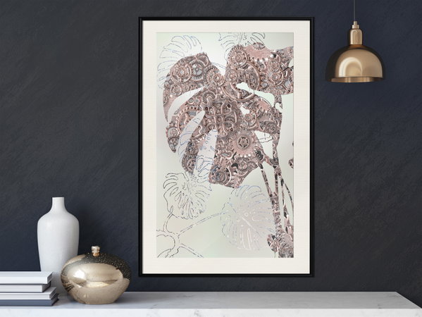 Poster 'Ornamented Monstera'