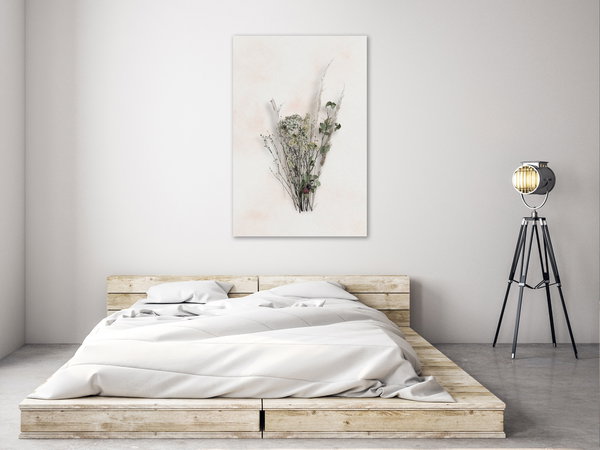 Kunstdruck auf Leinwand 'Autumn Bouquet Vertical'