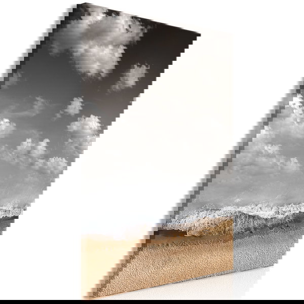 Impression sur toile 'Sky Wave Vertical'