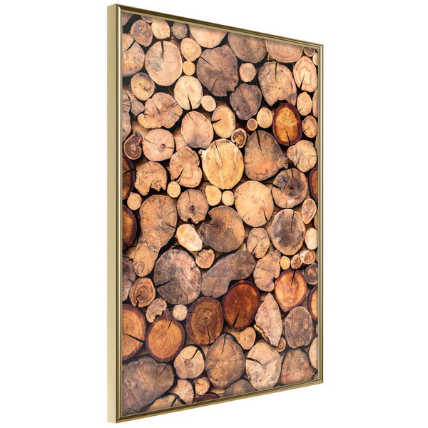 Poster 'Log Pile'