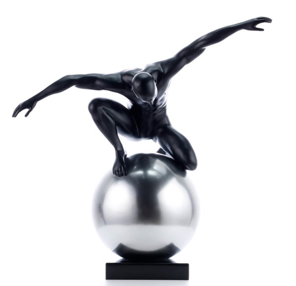 Sculpture 'Internal Balance' 48x47x27cm