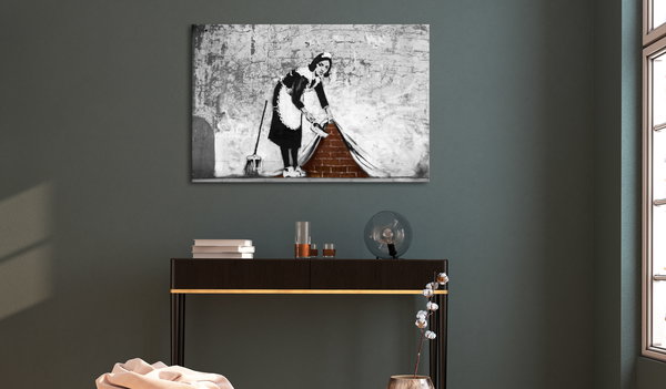Kunstdruck auf Leinwand 'Maid Wide'
