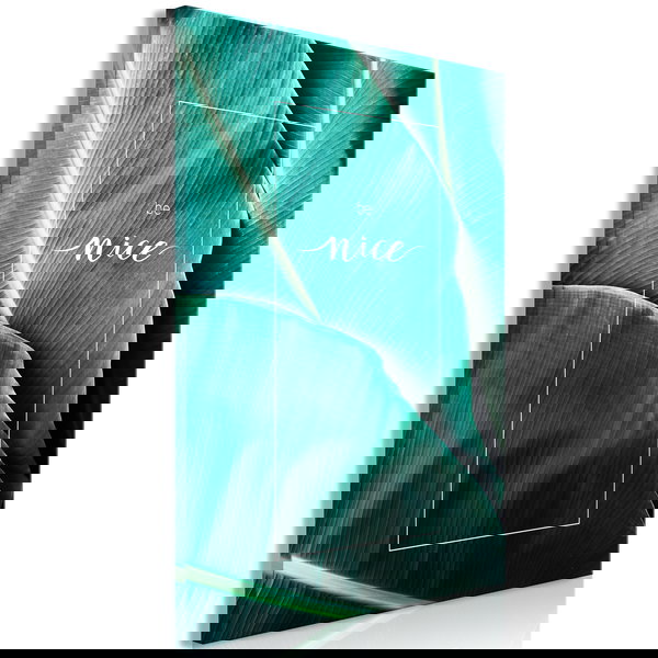 Umelecké výtlačky na plátne 'Be Nice Vertical'