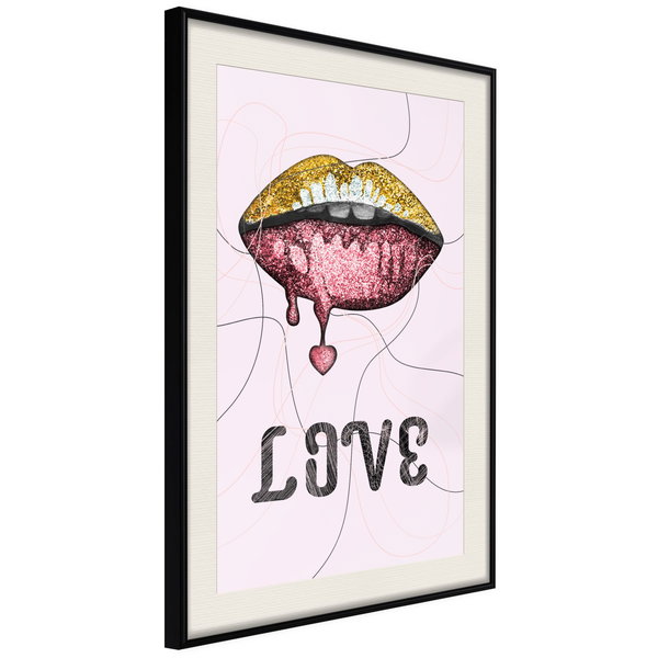 Poster 'Liquid Lips'