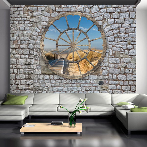 Selbstklebende Tapete 'Glimpse of the Sea'