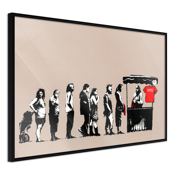 Poster 'Destroy Capitalism'