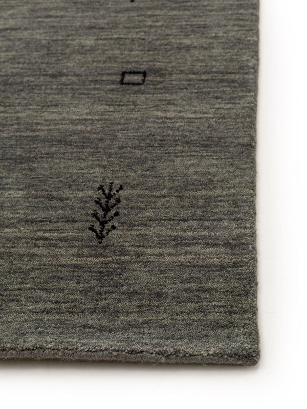 Design Wollteppich Jamal Grau