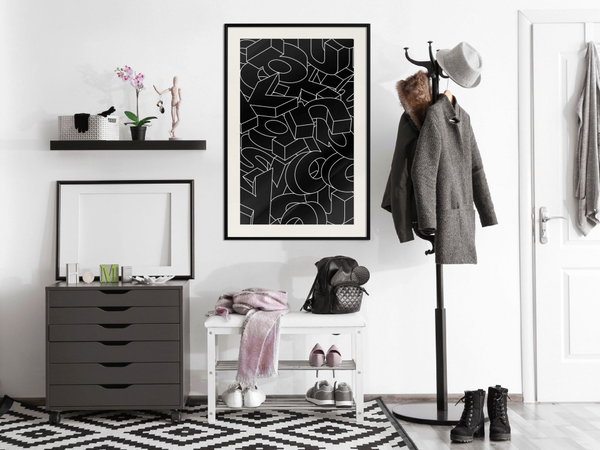 Poster 'Scattered Letters'