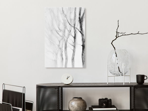 Kunstdruck auf Leinwand 'Way to Nature Vertical'