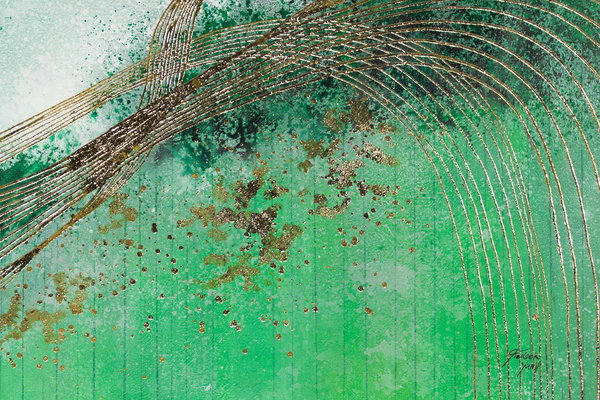 Großzügig aufgetragene Farben
