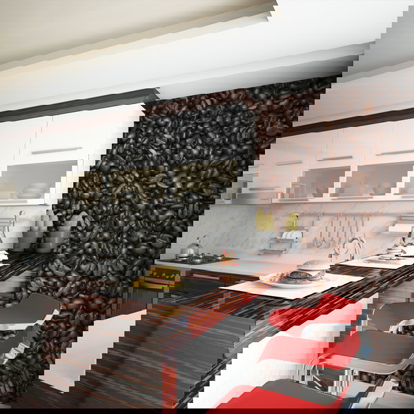 Tapet 'Coffee Beans'