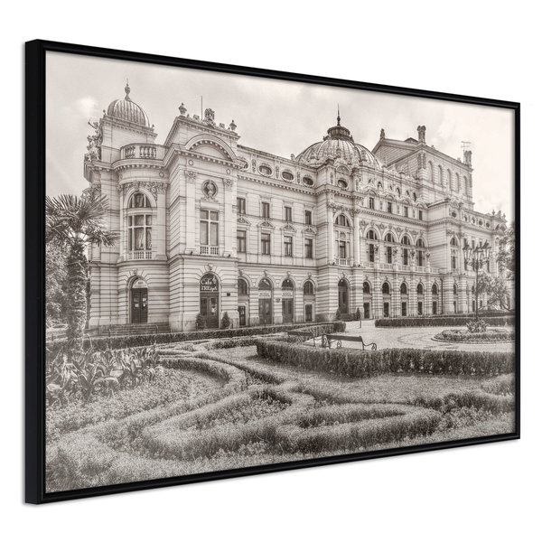 Poster 'Postcard from Cracow: Slowacki Theater'