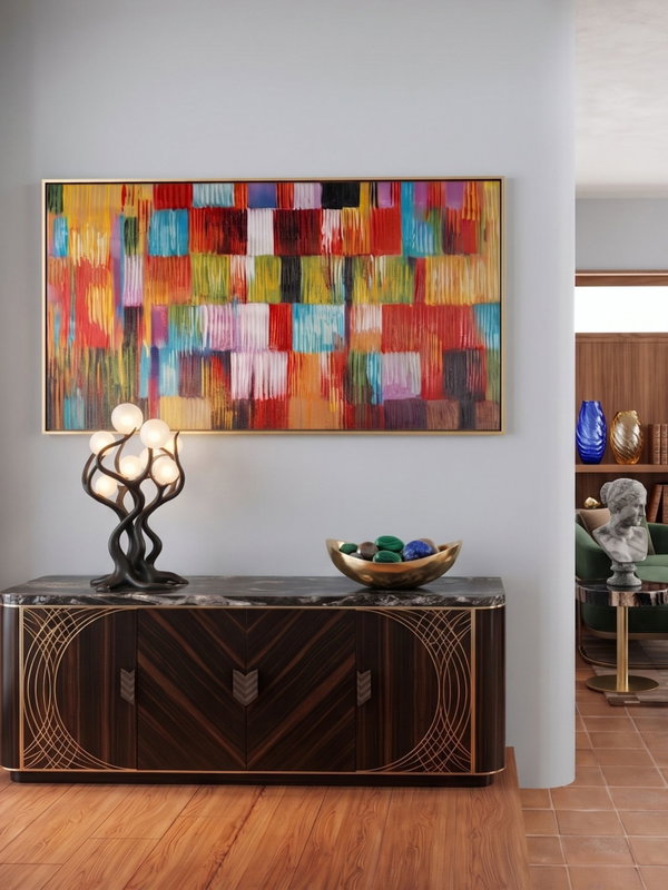 Handpainted Painting 'Hommage to life' | incl. certificate of authenticity