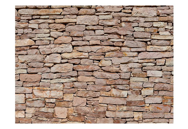 Tapete 'Natursteinmauer'