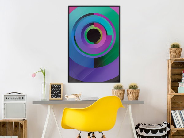 Poster 'United in Colours'