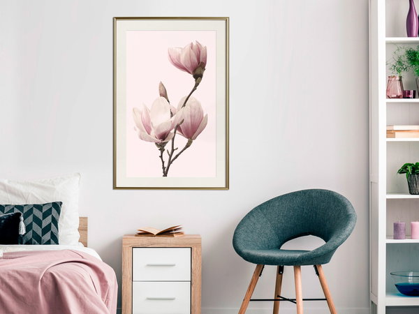 Poster 'Blooming Magnolias III'