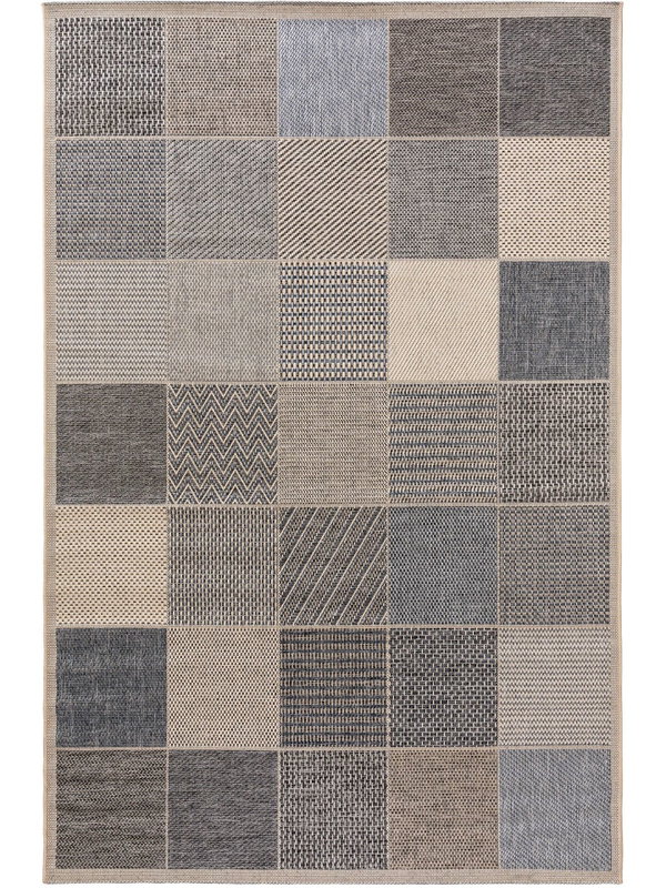 Design In- &amp; Outdoor-Teppich River Blau